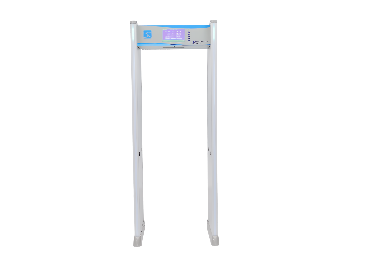 33-Zone Digital Walk-Through Metal Detector