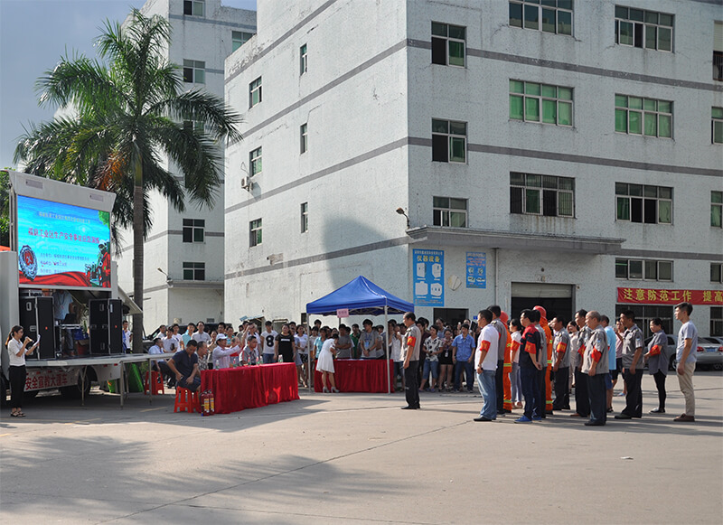 Emergency drill of production safety accident in Futing Industry Zone