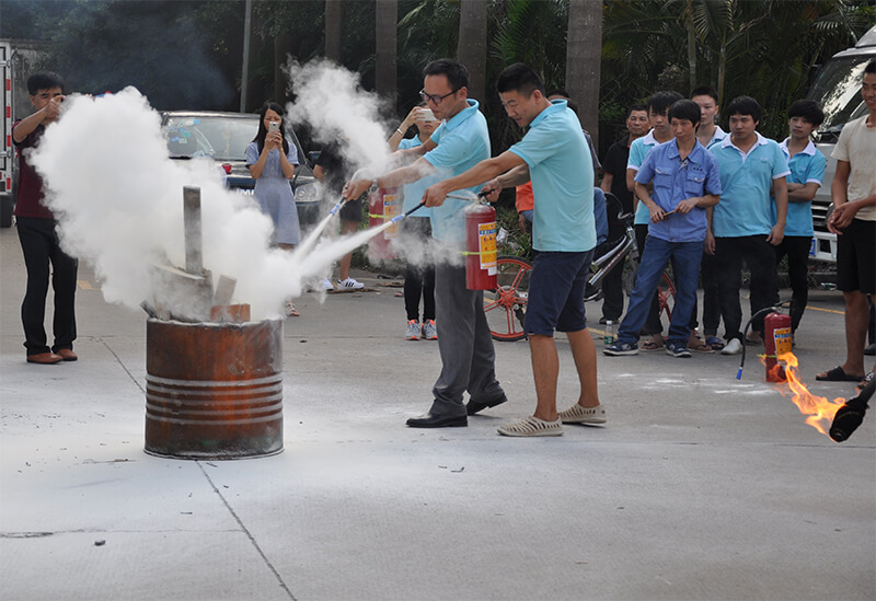 Emergency drill of production safety accident in Futing Industry Zone