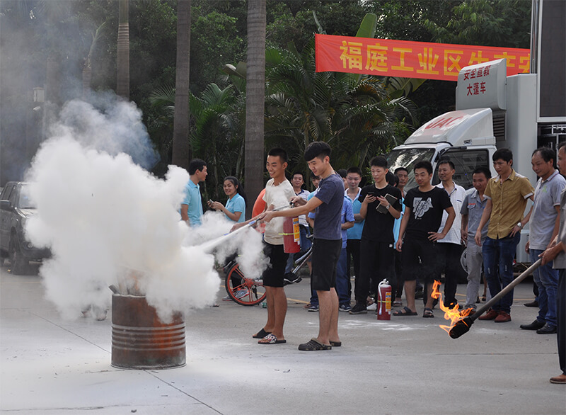 Emergency drill of production safety accident in Futing Industry Zone